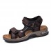 Menico Leather Summer Plus Size Outdoor Open Toe Athleisure Sandals