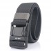 AWMN 125cm Punch Magnetic Buckle Tactical Belt Quick Release Nylon Leisure Belt for men women