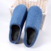 Men Warm Plush Soft Sole Casual Home Slippers