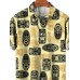 Men's Hawaiian Tiki Short Sleeve Shirt